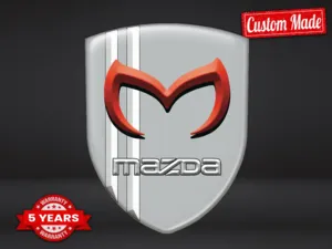 Mazda Adesivi Logo Stampati Pro Max Chic Durevoli
